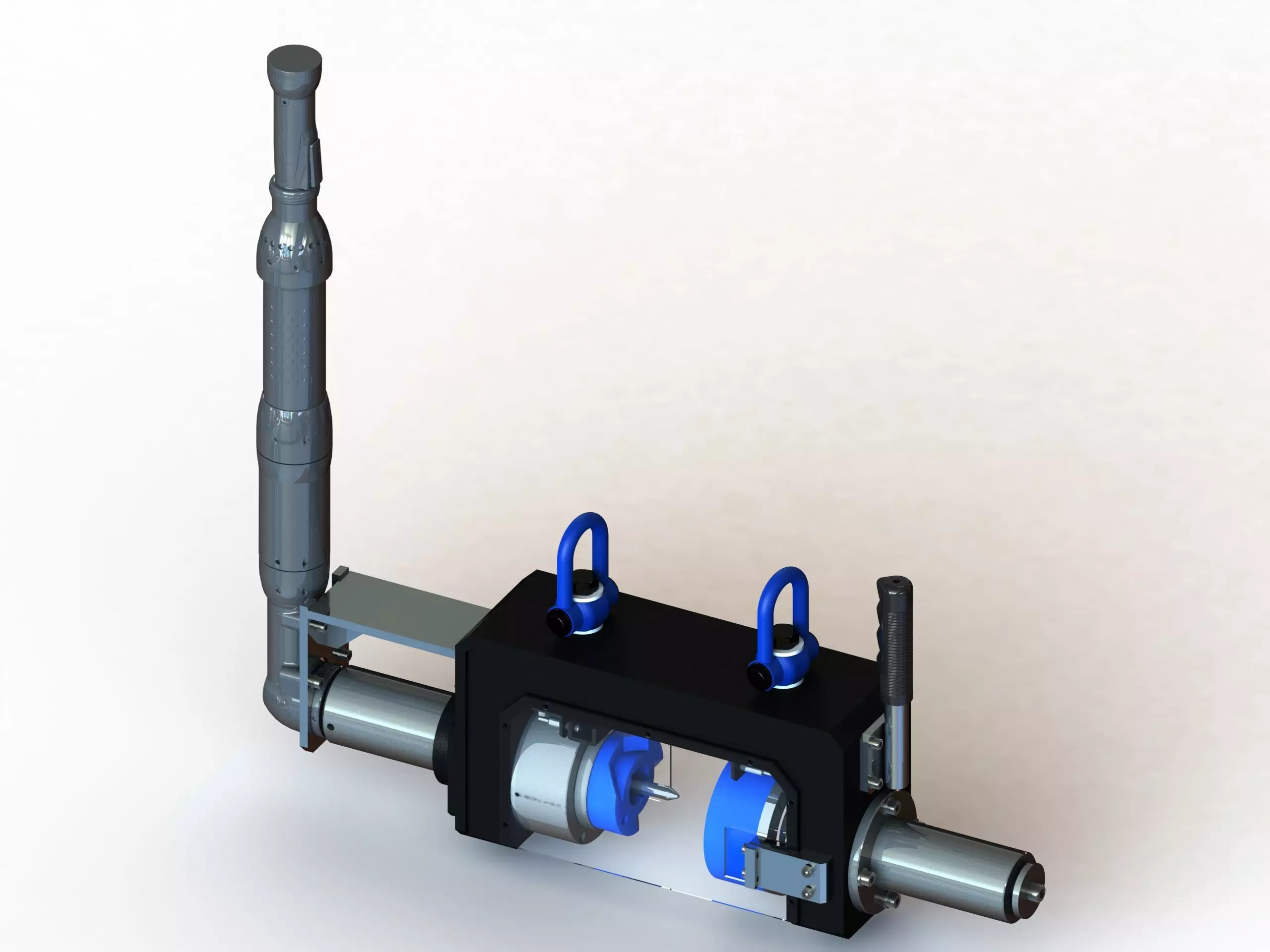 Bushing Press Tool for Beam sa rr axle 3D model_0