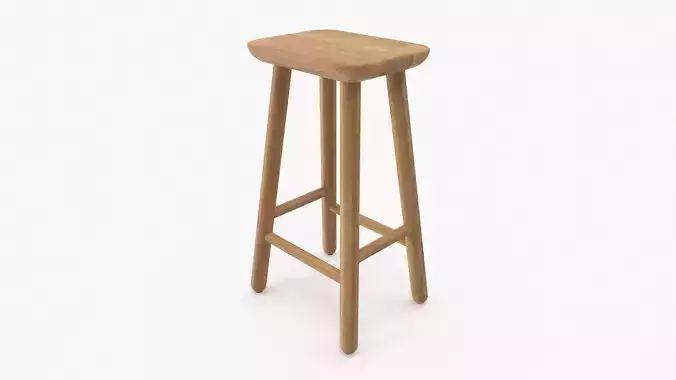 Jasper Counter Stool 3D model