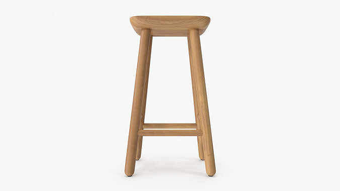 Jasper Counter Stool 3D model 5
