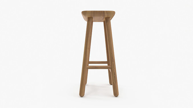 Jasper Counter Stool 3D model 4