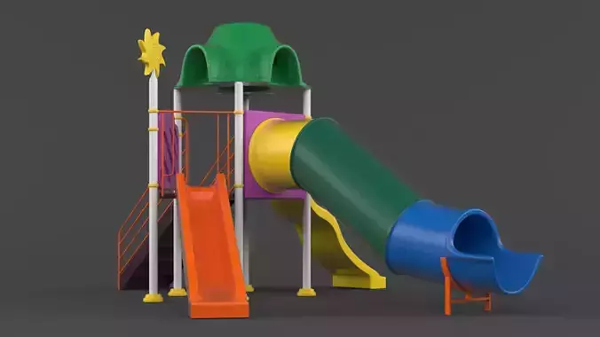 Children Slide Playground