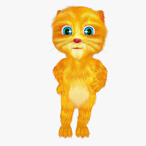 Red Cat 3D model