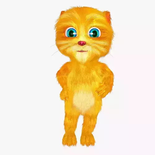 Red Cat 3D model
