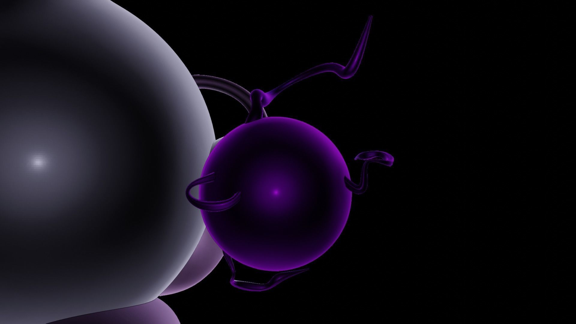 MEWTWO KIRBY  3D print model_3