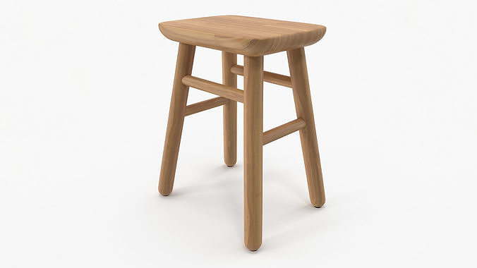Jasper Small Stool 3D model