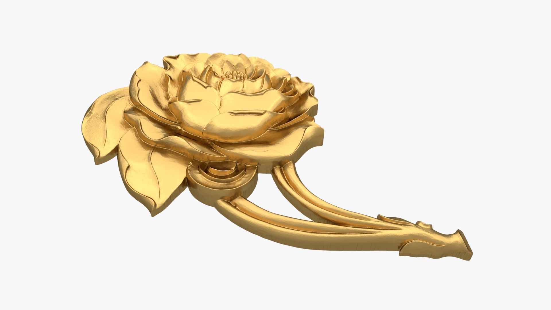 Classic decor ornament 237 3D model_4