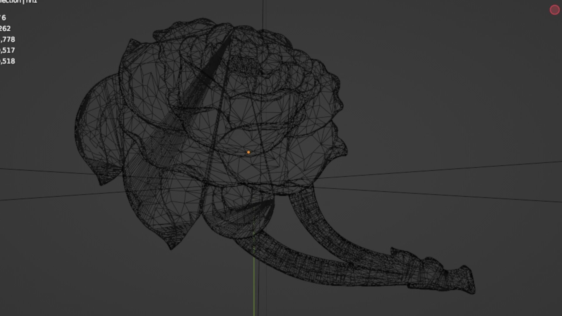 Classic decor ornament 237 3D model_6