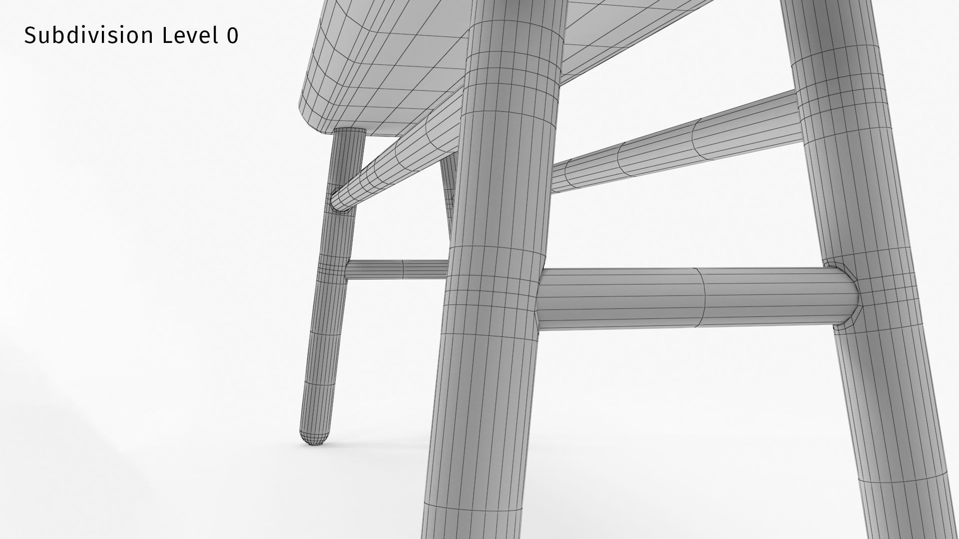 Jasper Bench 3D model_16