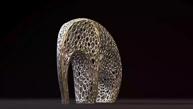 Elephant sculpture