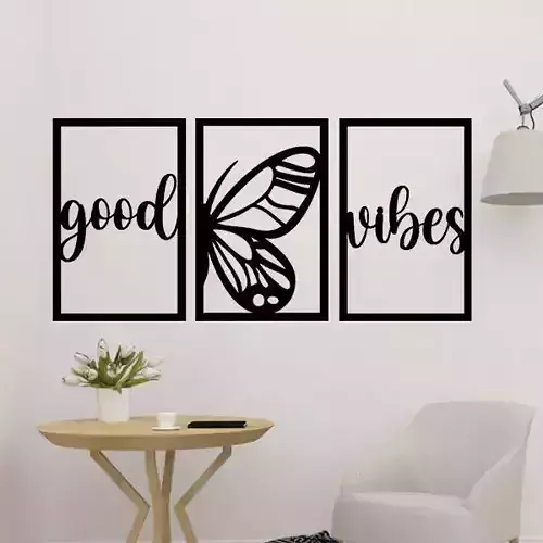 Good Vibes decor