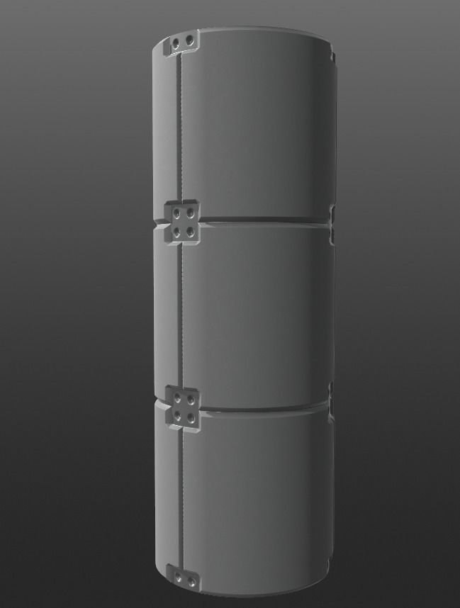 Sci-fi plating Tiles material 4K texture Texture_1