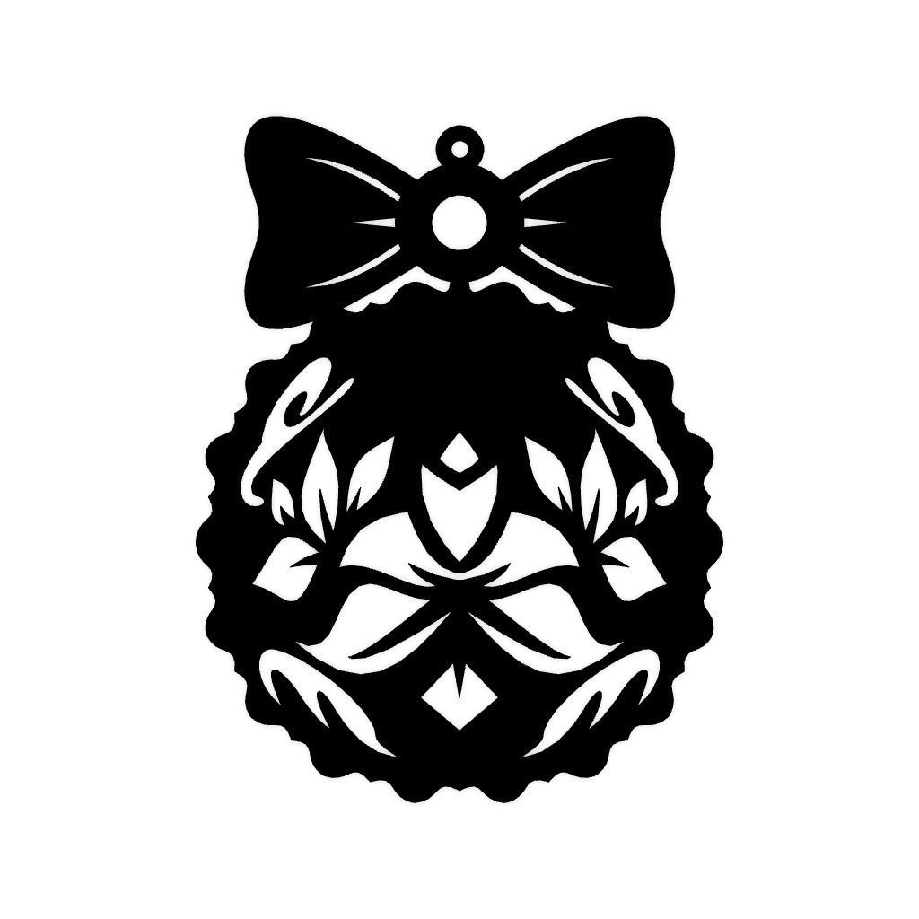 Christmas Ball 3D print model_4