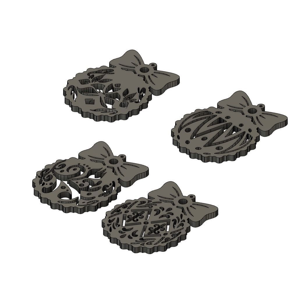 Christmas Ball 3D print model_1