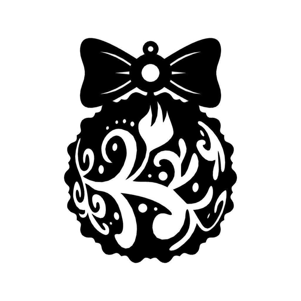 Christmas Ball 3D print model_3