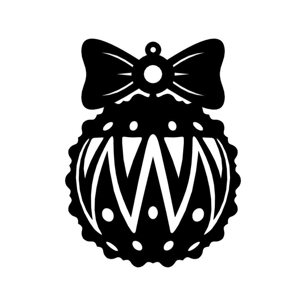 Christmas Ball 3D print model_2