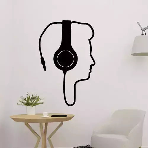 Headphone Wall Decor