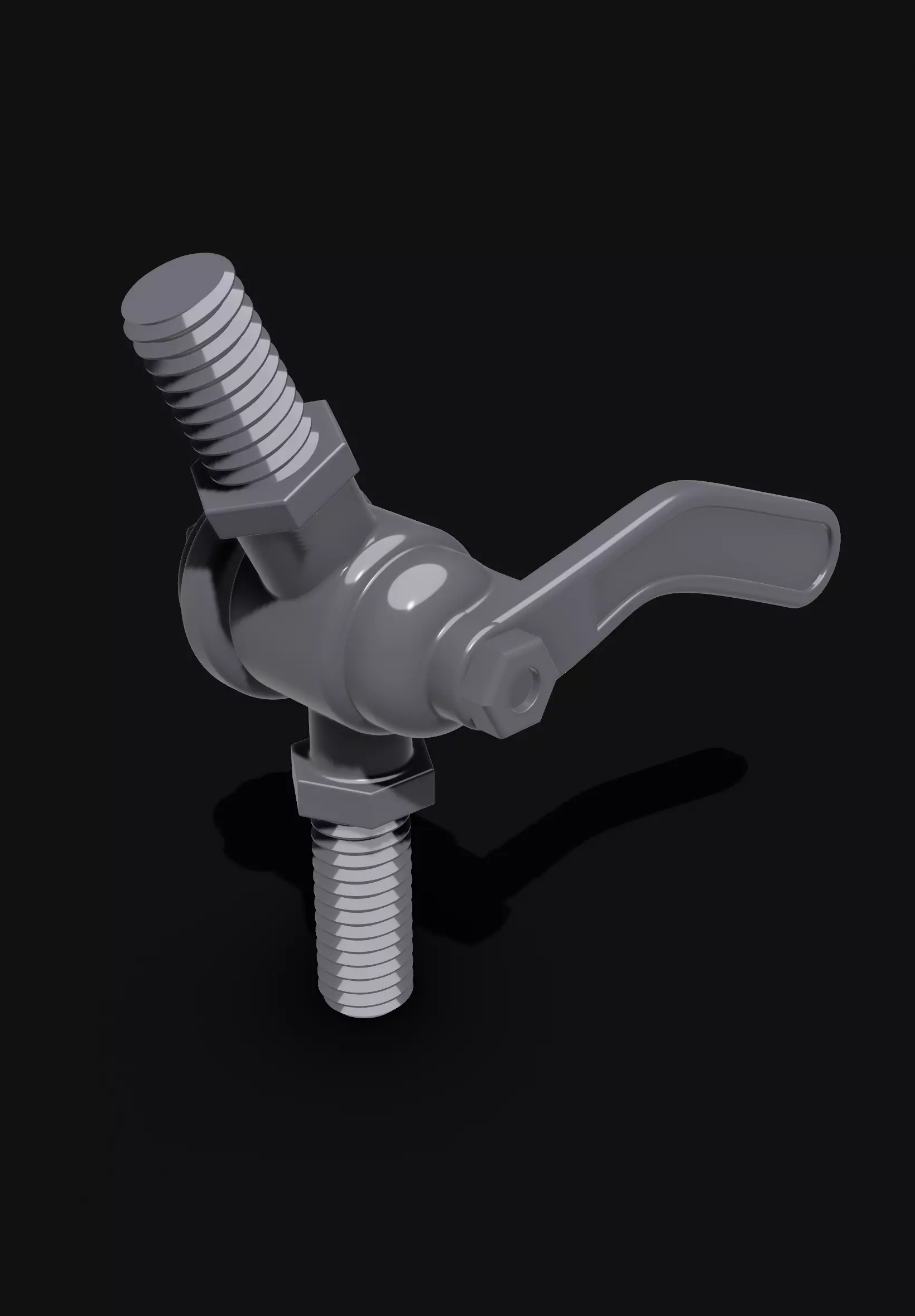 brake valve 3D print model_0