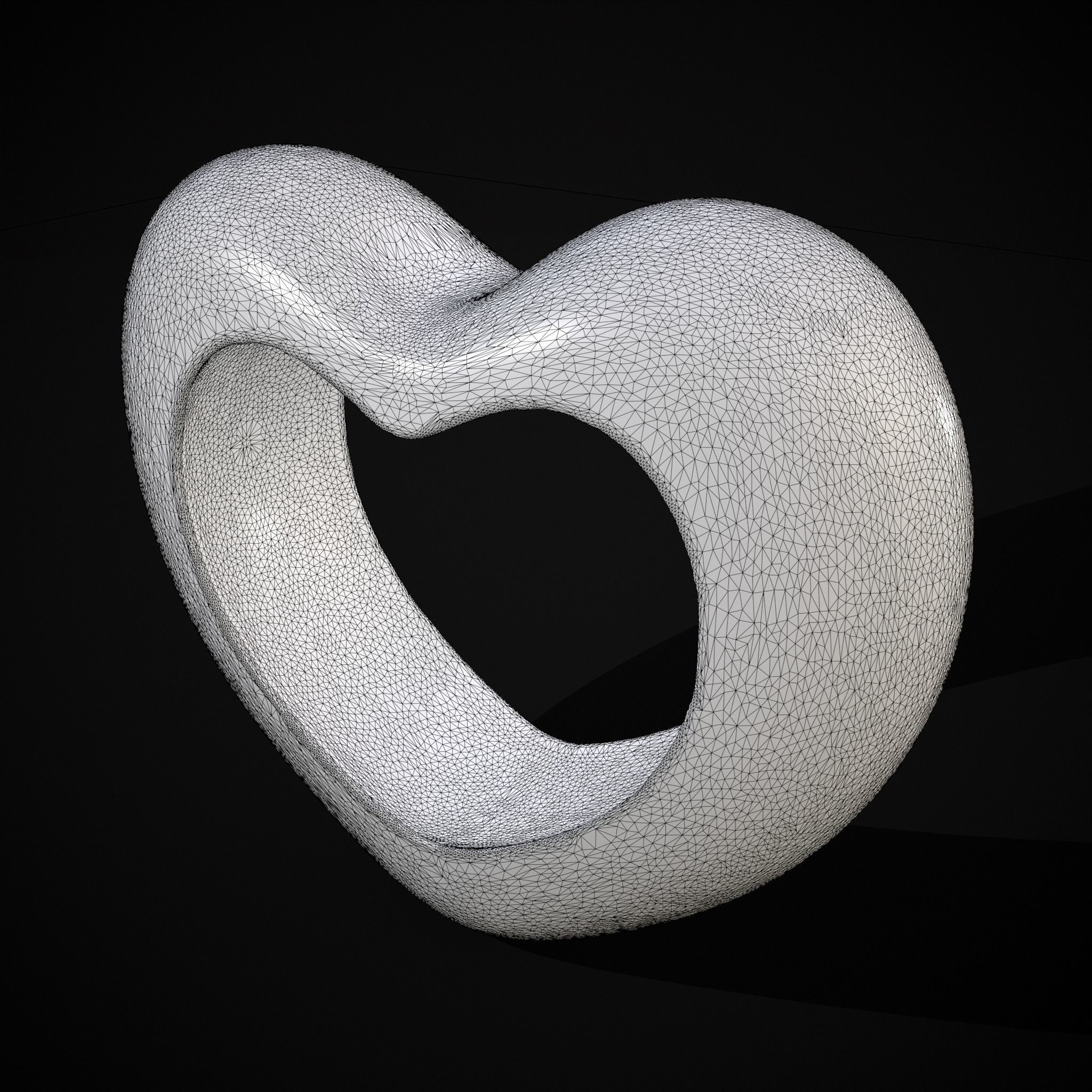 Heart With Heart Hole 3D Print 3D print model_16