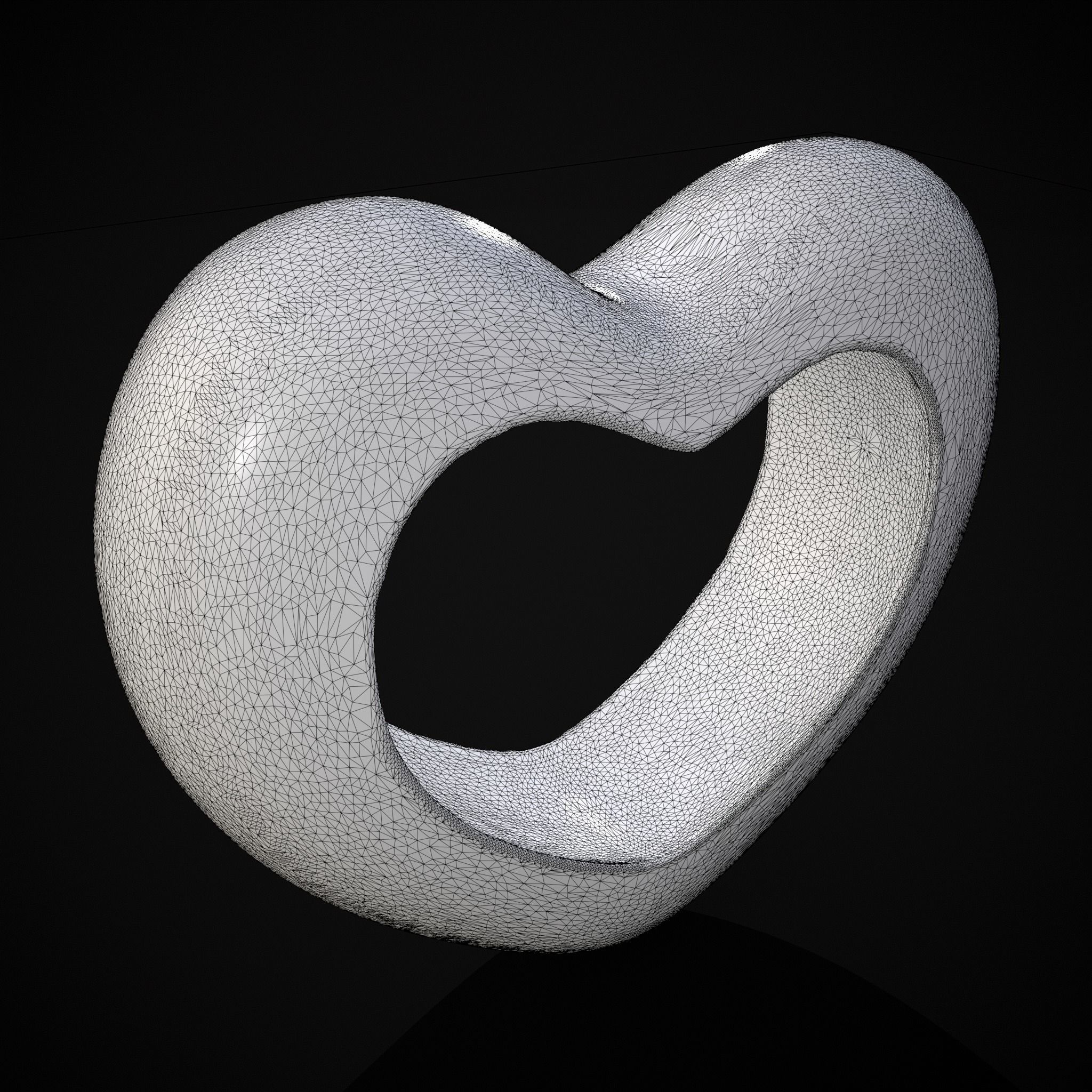 Heart With Heart Hole 3D Print 3D print model_12
