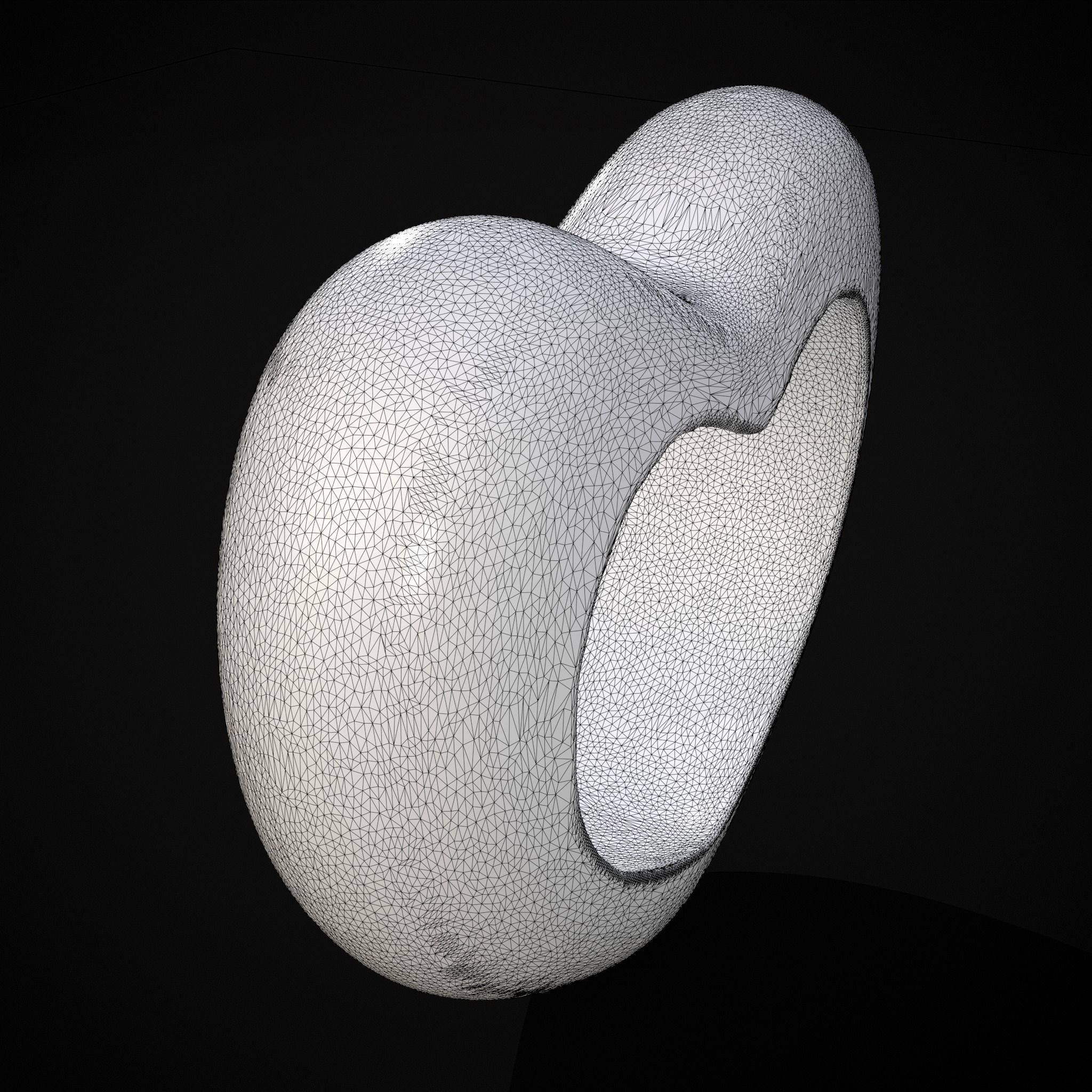 Heart With Heart Hole 3D Print 3D print model_6