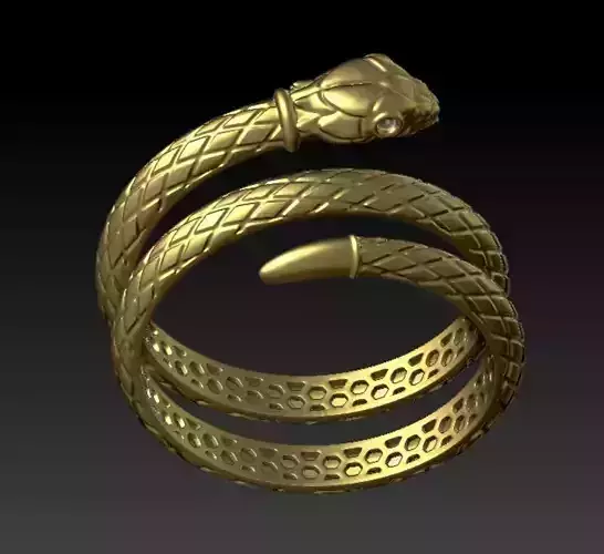 Organic Snake Ring