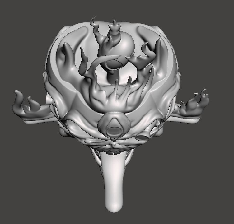 ED CLAIR head 3D print model_2