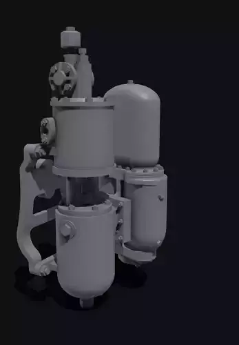 Water Pump locomotive 3dprint 