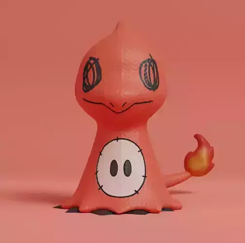 Pokemon - Mimikyu Charmeleon 3D print model Pokemon - Mimikyu Charmeleon 3D print model