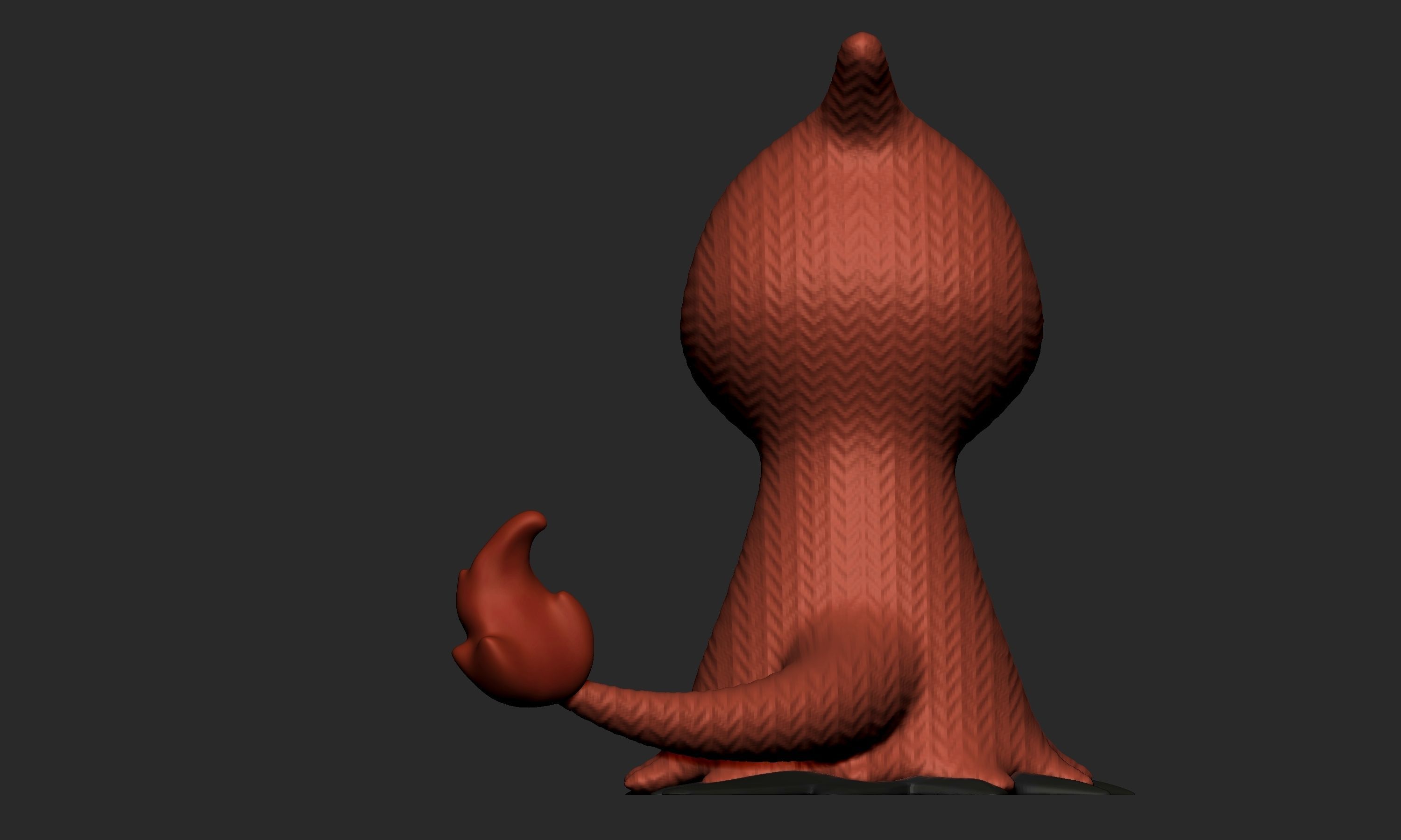 Pokemon - Mimikyu Charmeleon 3D print model_5