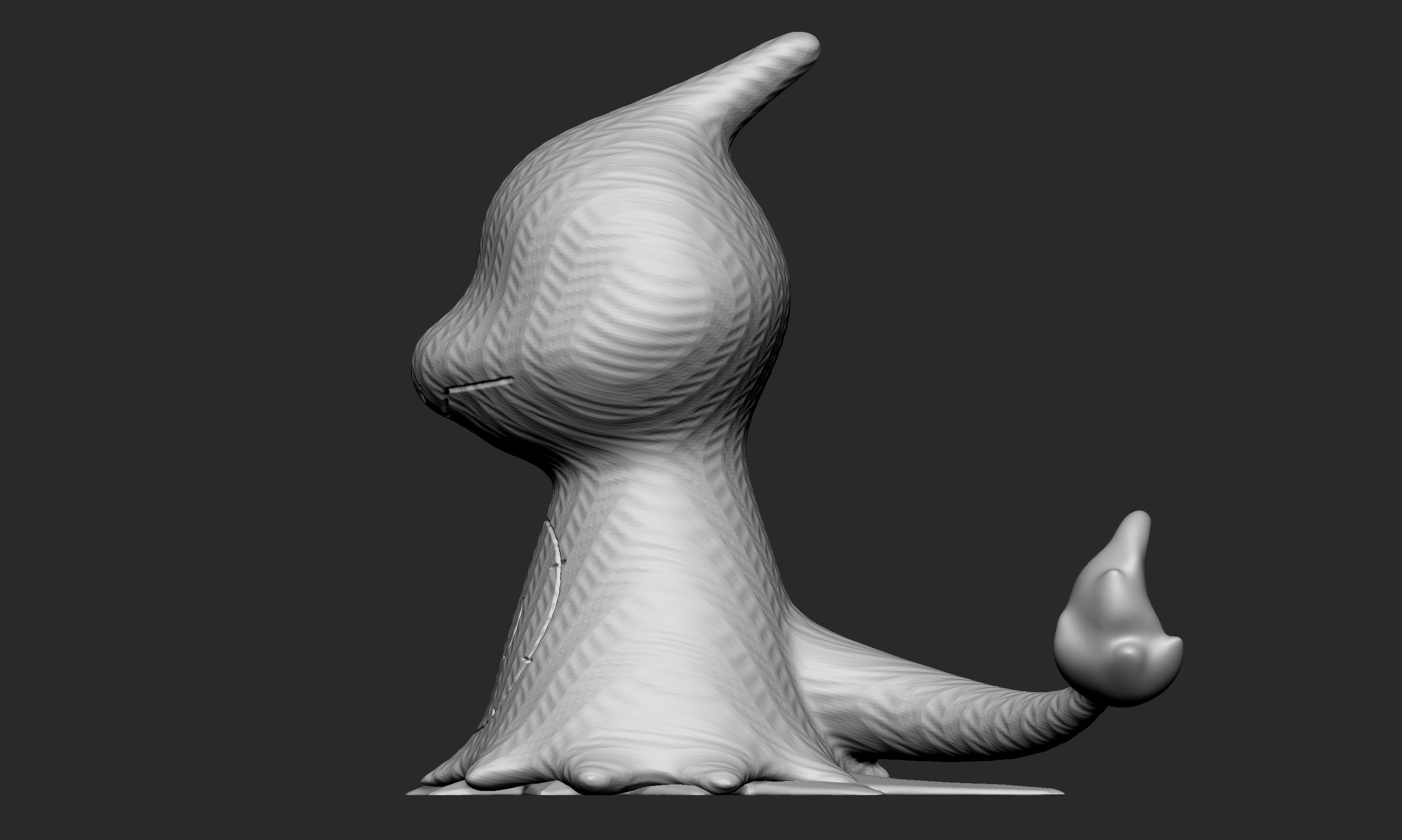 Pokemon - Mimikyu Charmeleon 3D print model_3