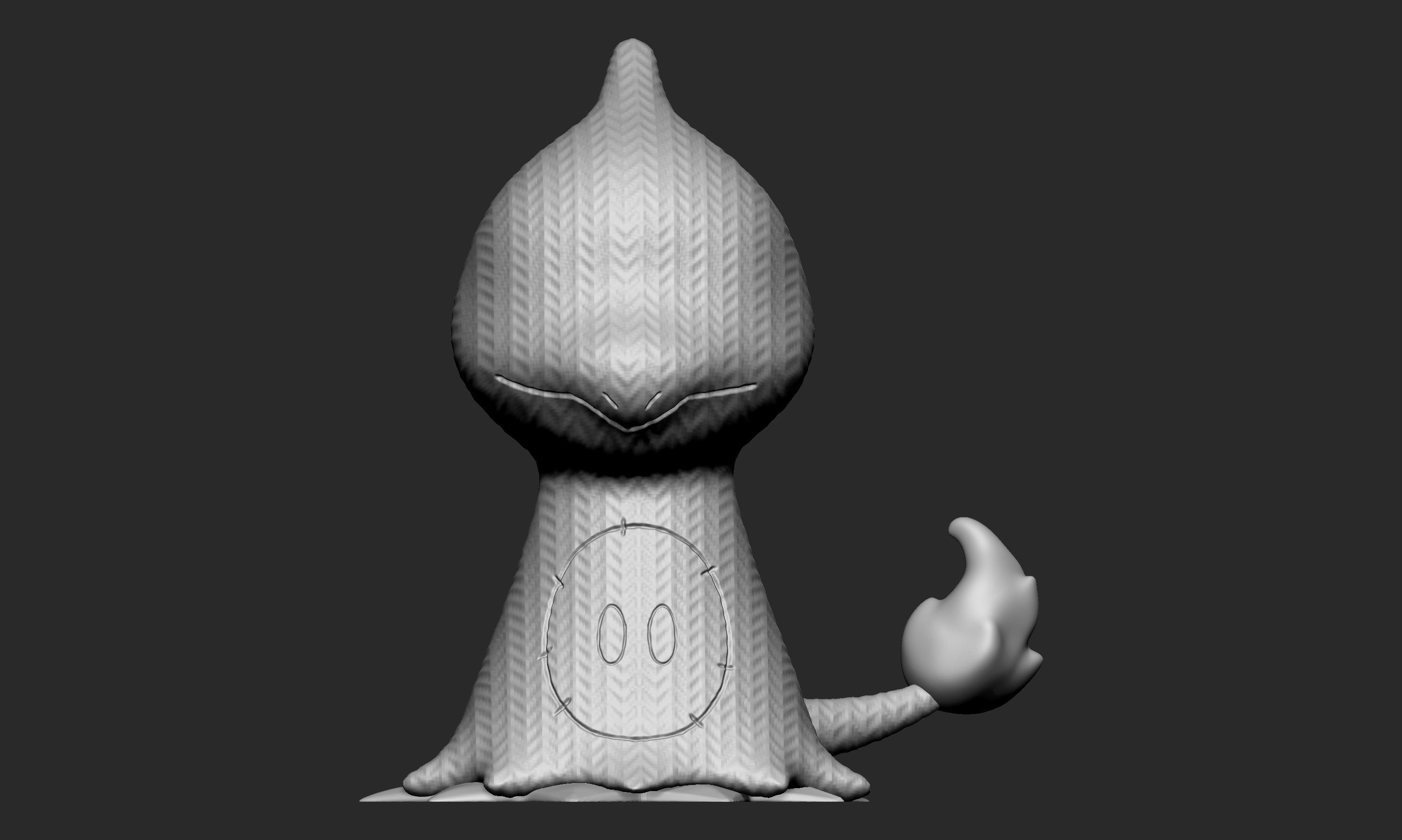 Pokemon - Mimikyu Charmeleon 3D print model_2