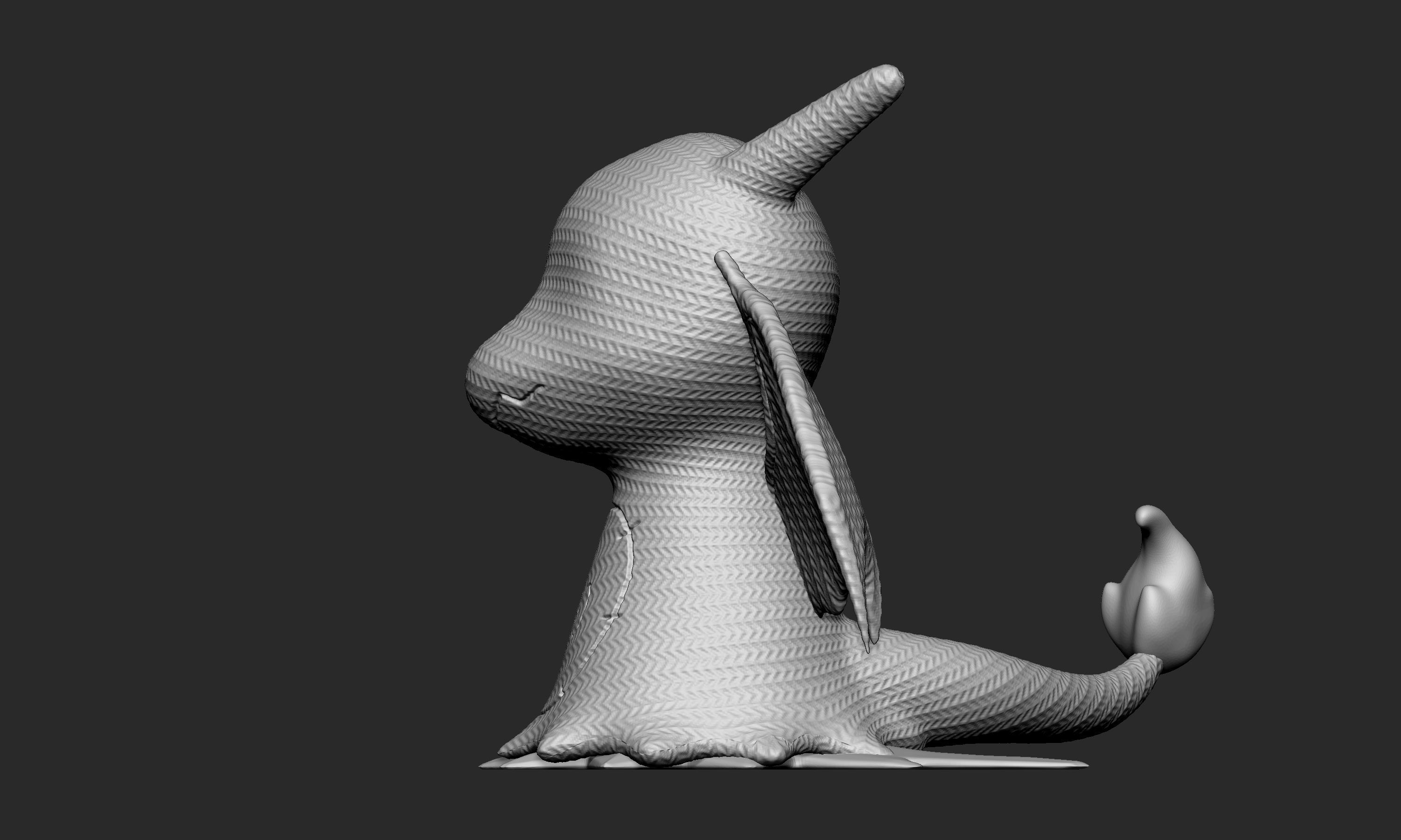 Pokemon - Mimikyu Charizard 3D print model_3