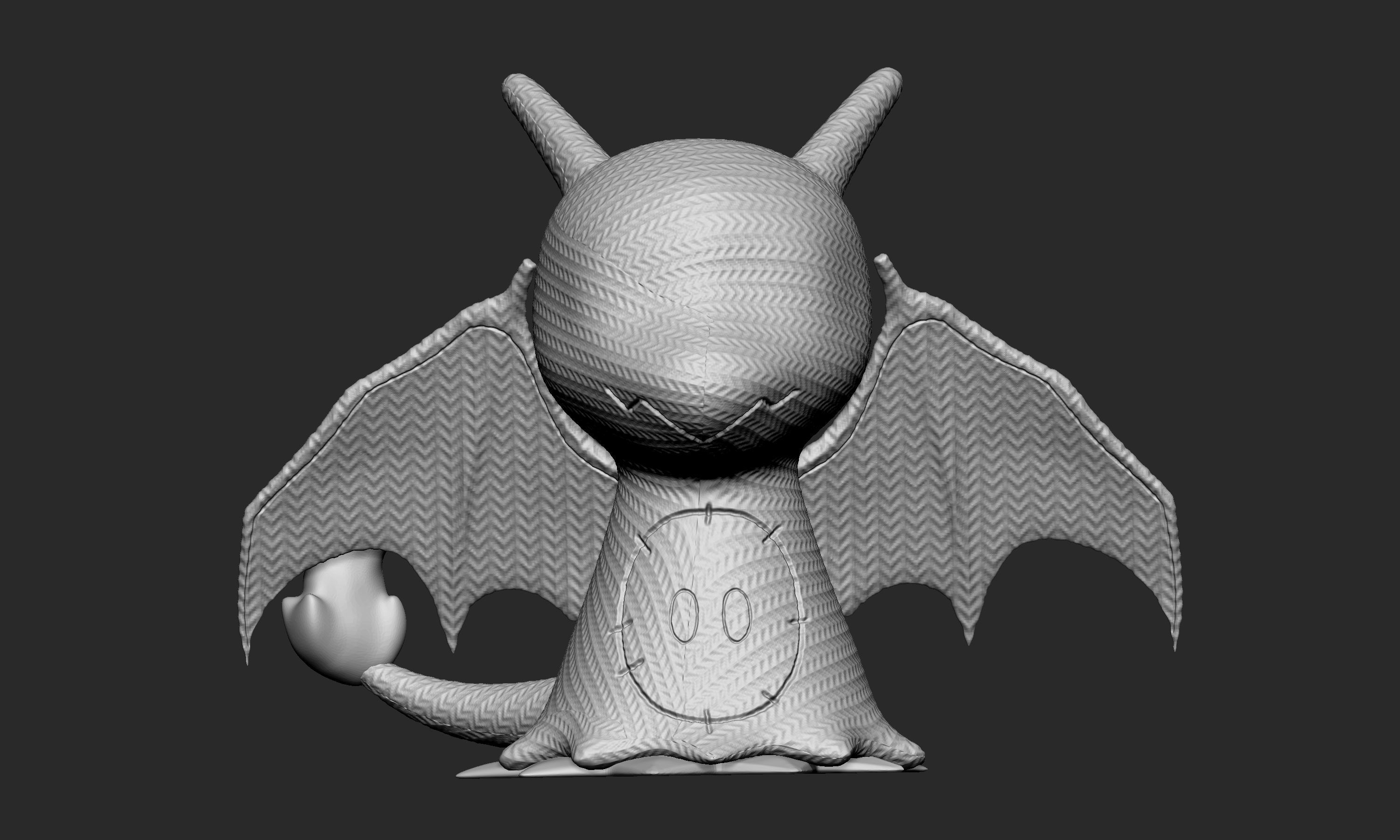 Pokemon - Mimikyu Charizard 3D print model_2