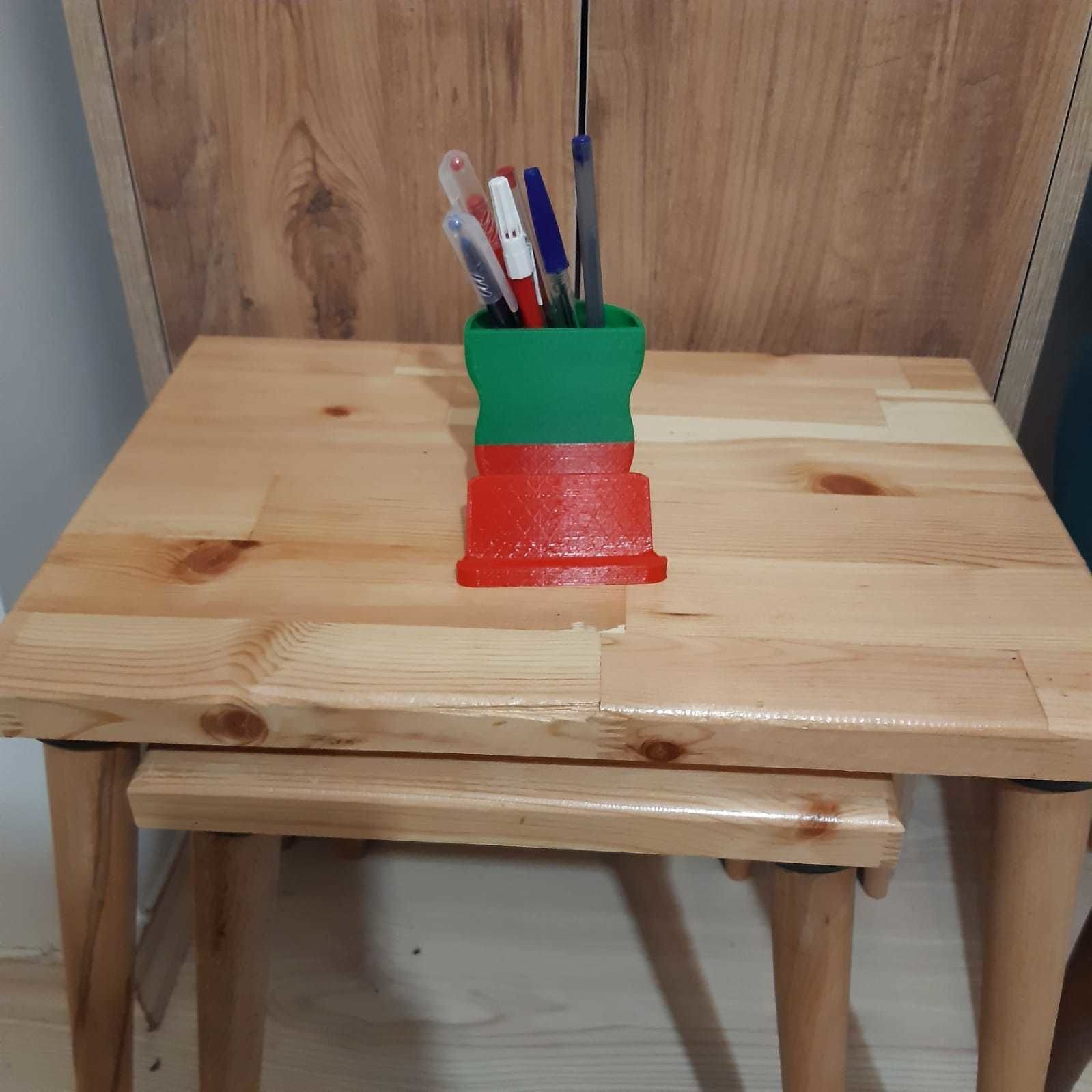 Unique Ape-Monkey Phone Holder with Pen Holder 3D print model_15