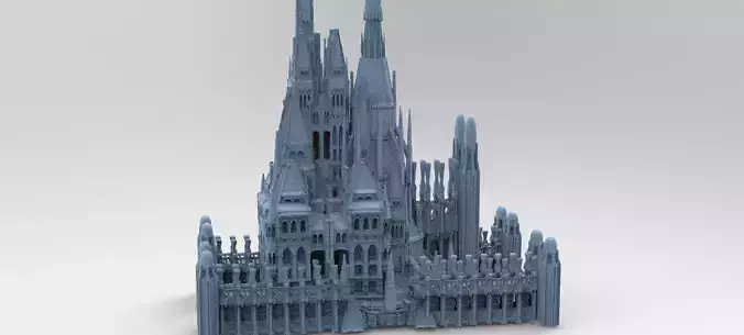 Tudor Castle Fantasy castle 2 models