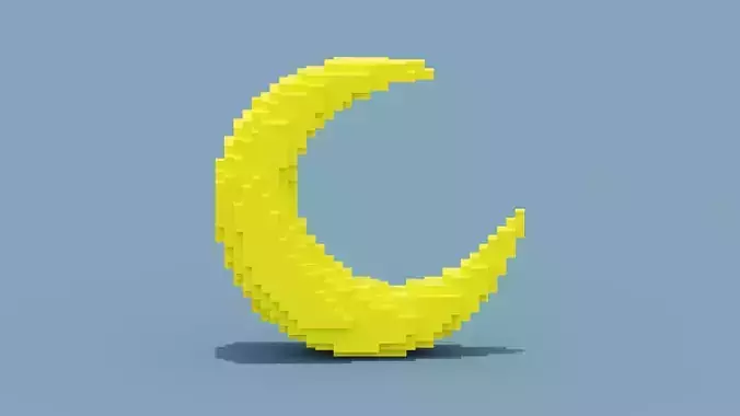 Voxel Moon