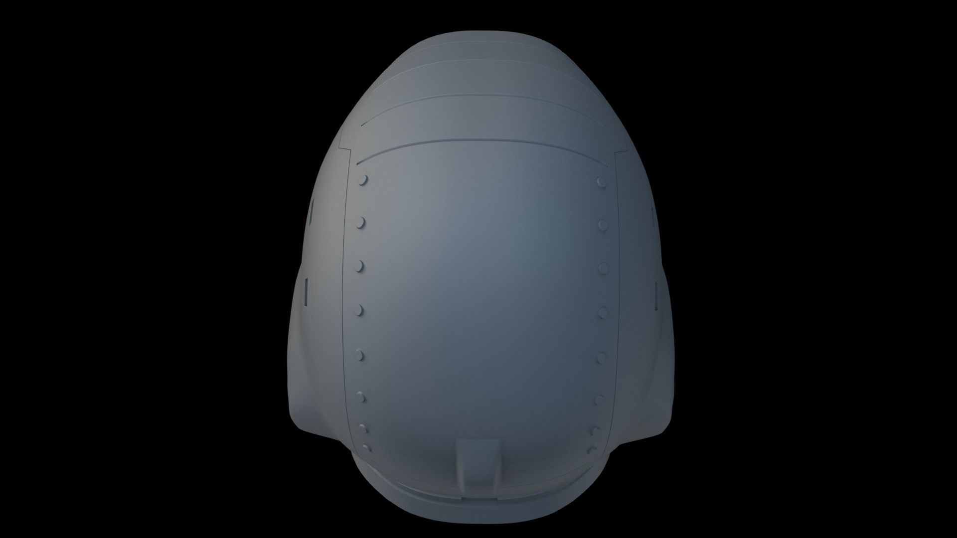 Sci-Fi Helmet 3D model_9