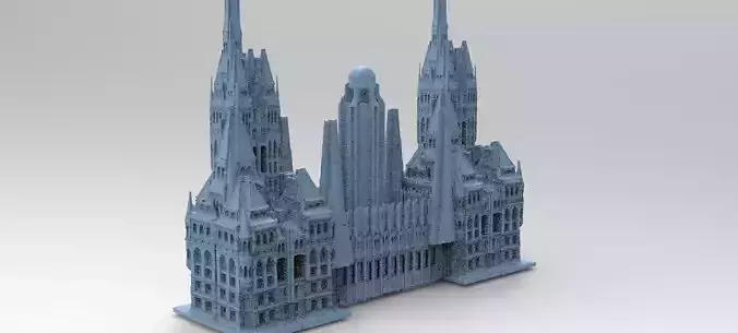 Tudor Castle Fantasy castle Tall