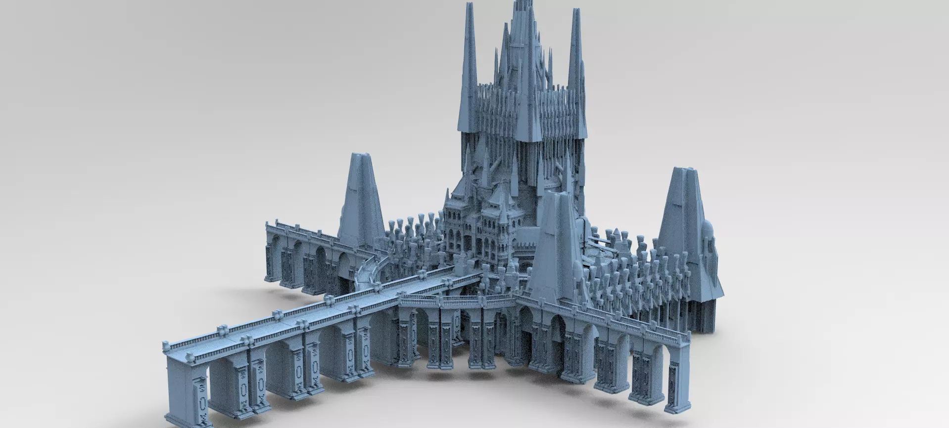 Tudor Castle Fantasy castle Stephan 2 3D model