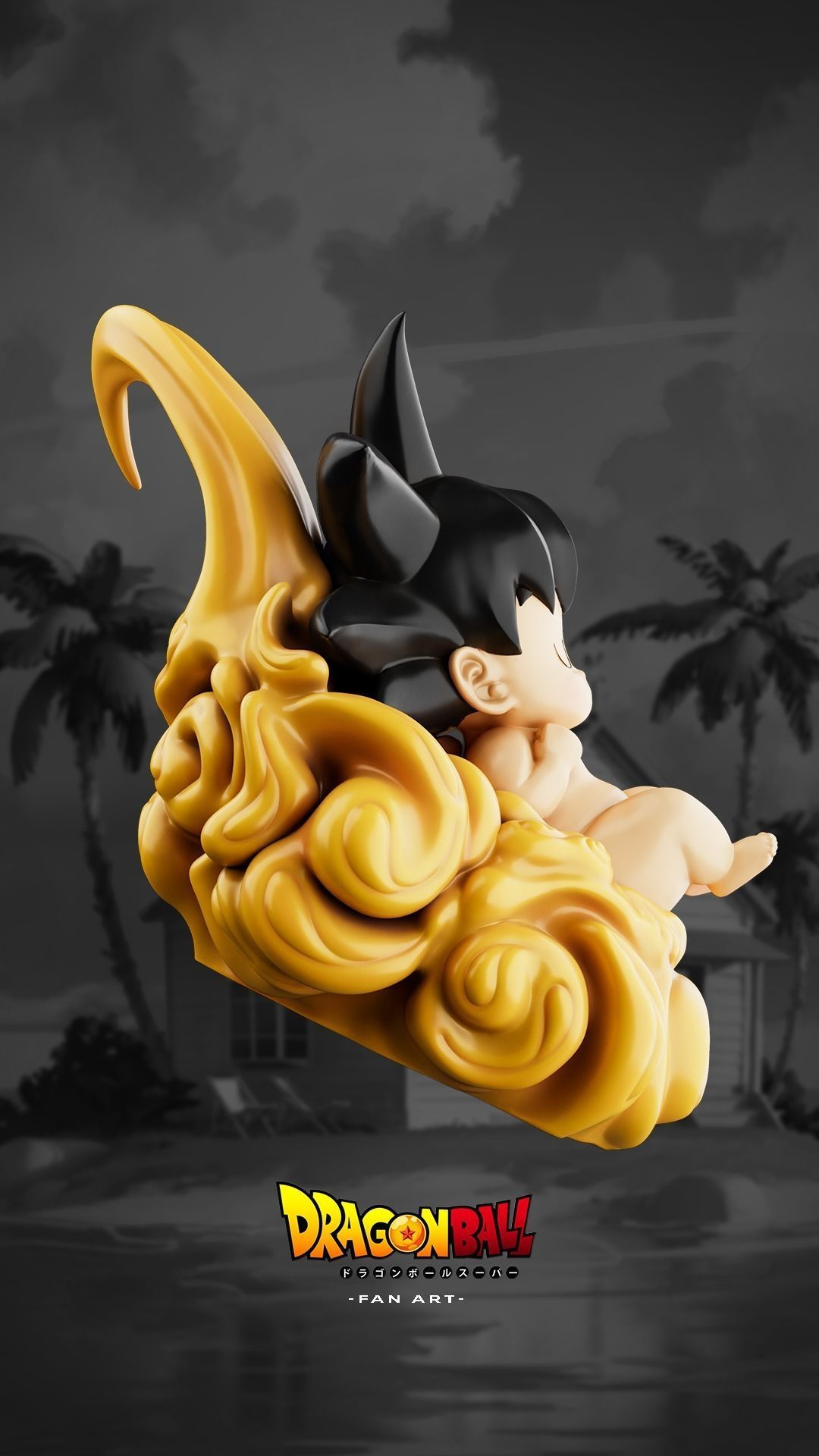 GOKU BABY - GOKU BEBE 3D model 3D printable | CGTrader