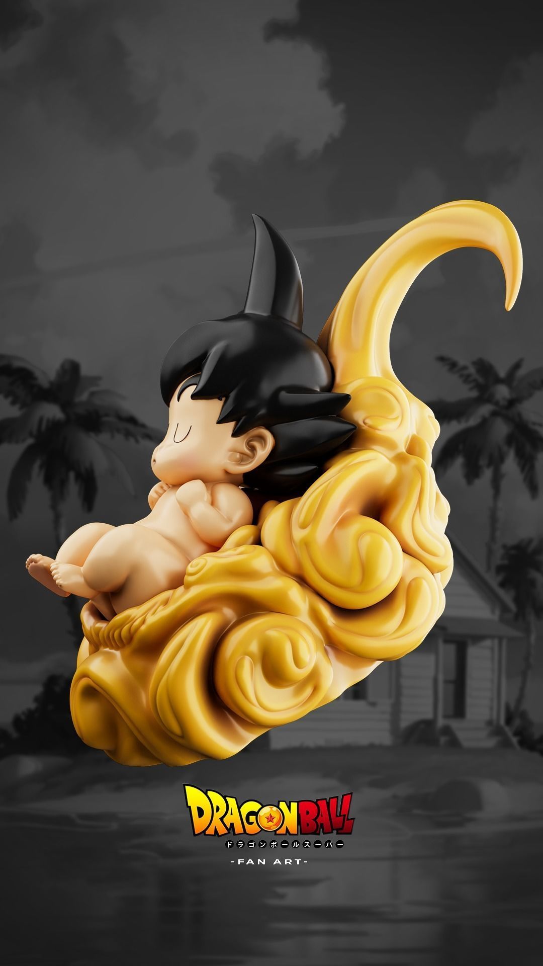 GOKU BABY - GOKU BEBE 3D model 3D printable | CGTrader