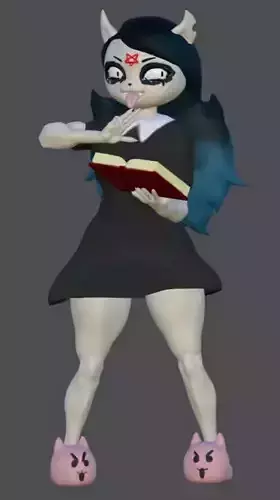 Claire The Summoning 3D print model