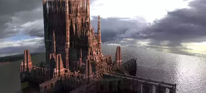 Tudor Monarch Castle Fantasy castle 3