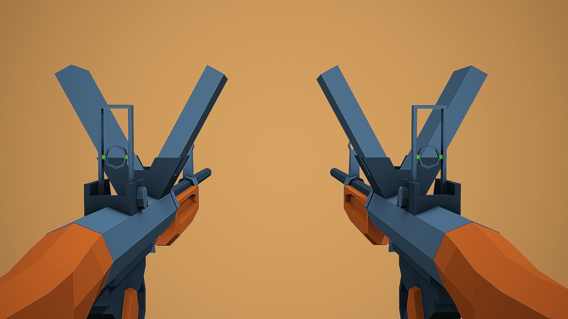 Large Stylized Weapon Pack vol 01 - Low Poly Game Ready 3D Model Collection_188