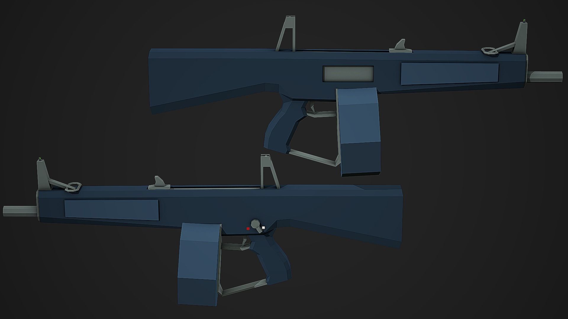 Large Stylized Weapon Pack vol 01 - Low Poly Game Ready 3D Model Collection_94