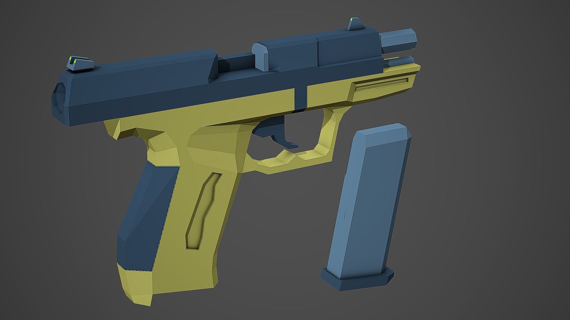 Large Stylized Weapon Pack vol 01 - Low Poly Game Ready 3D Model Collection_64