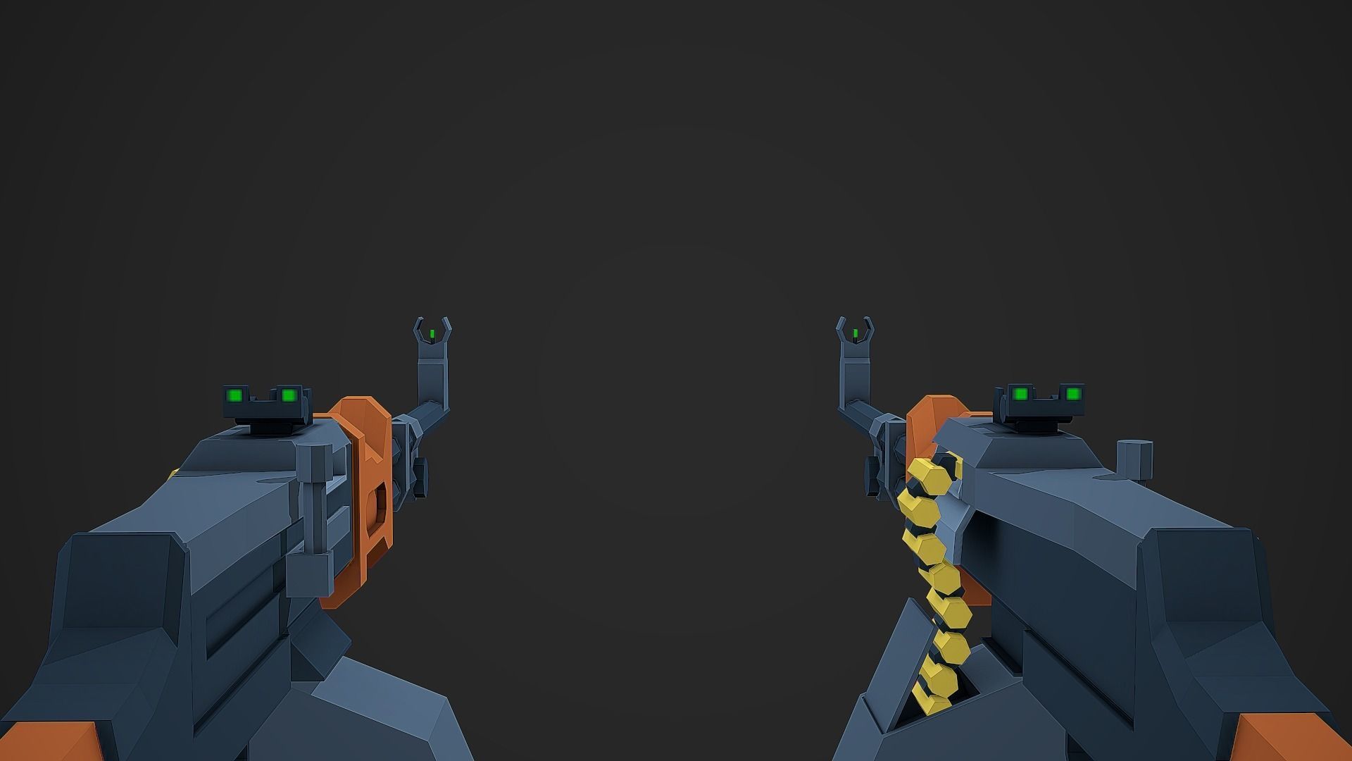 Large Stylized Weapon Pack vol 01 - Low Poly Game Ready 3D Model Collection_194