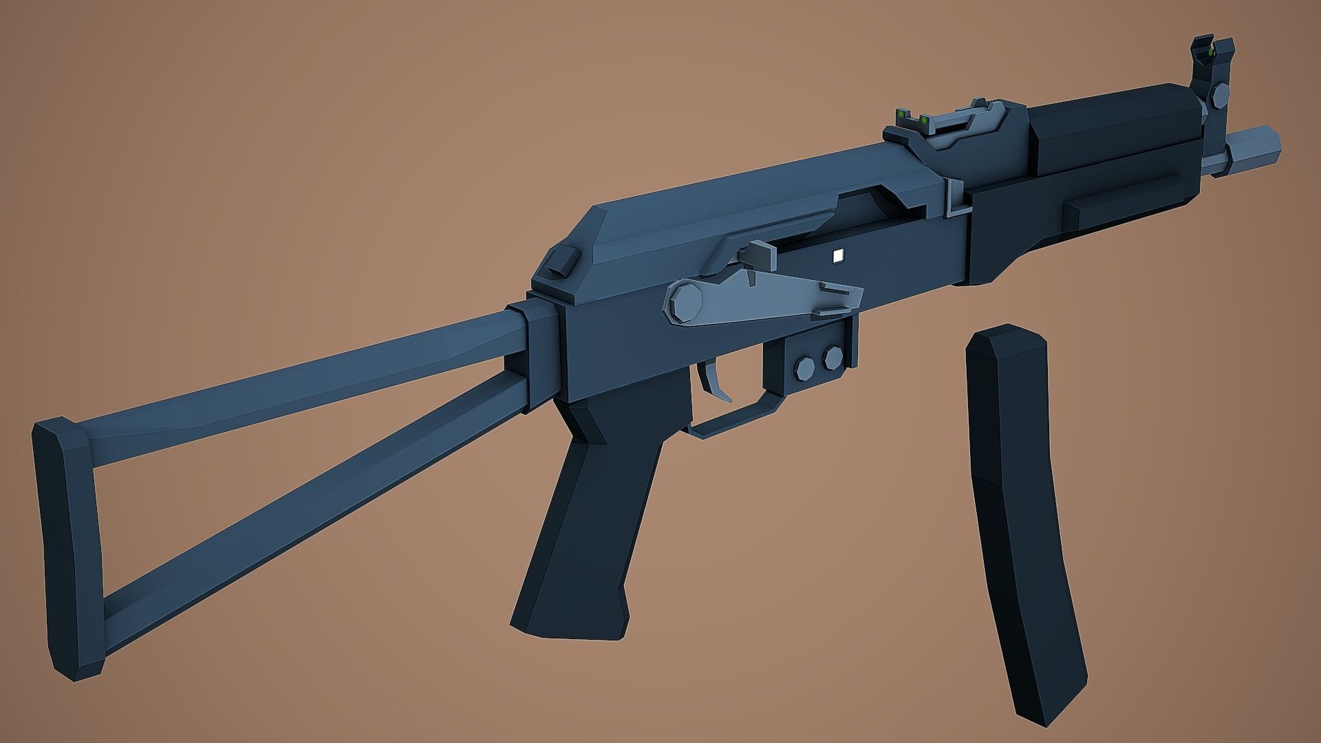 Large Stylized Weapon Pack vol 01 - Low Poly Game Ready 3D Model Collection_105