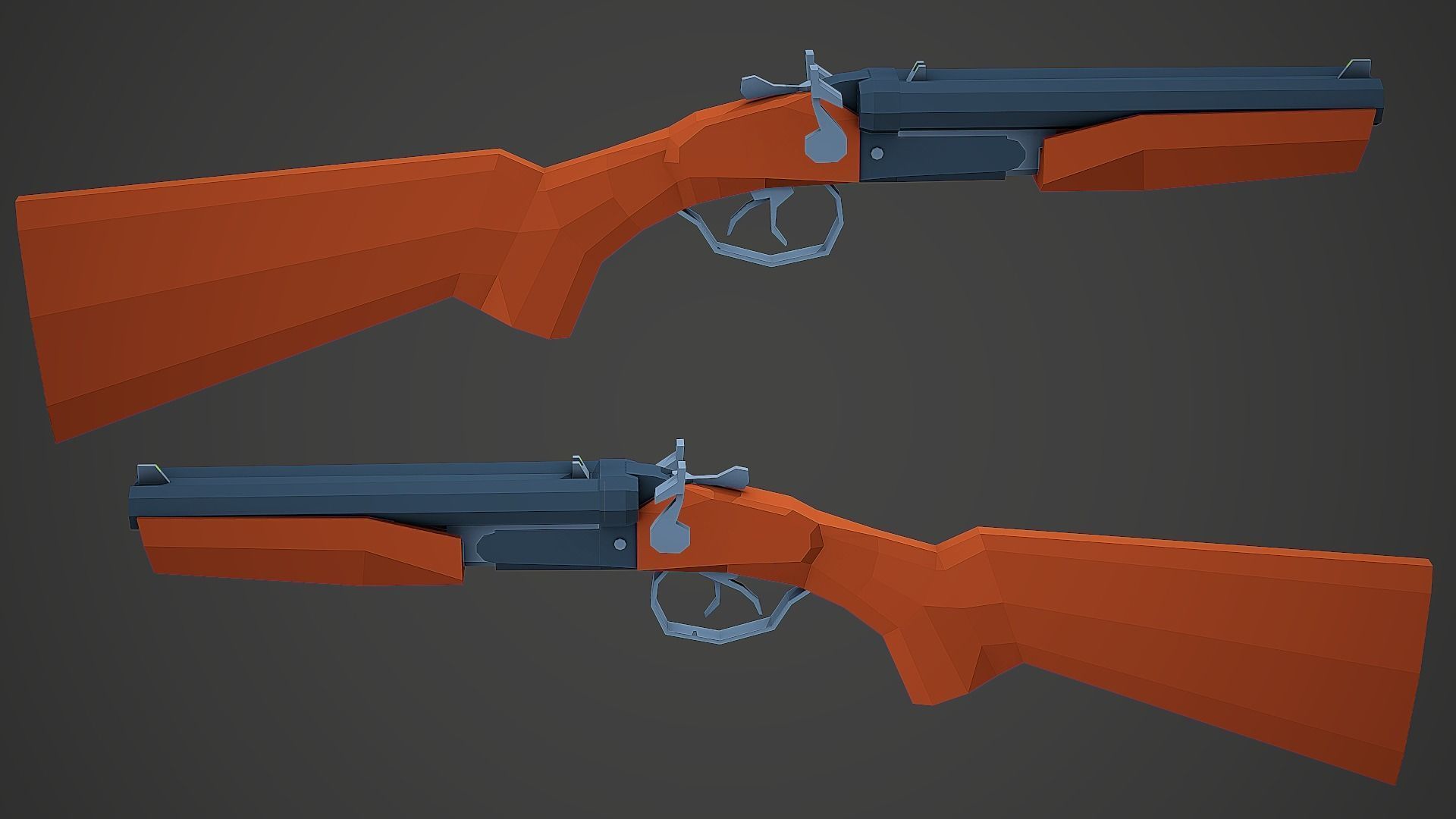 Large Stylized Weapon Pack vol 01 - Low Poly Game Ready 3D Model Collection_75