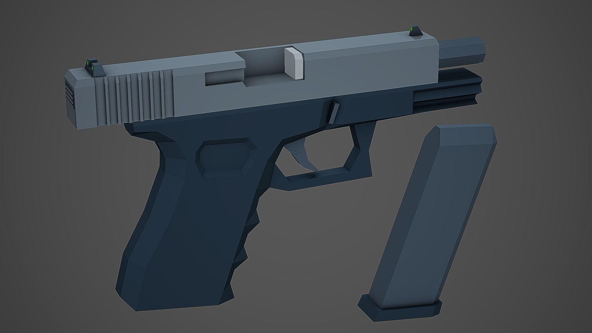 Large Stylized Weapon Pack vol 01 - Low Poly Game Ready 3D Model Collection_58